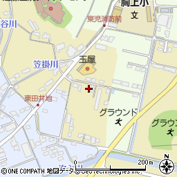岡山県玉野市東田井地1462周辺の地図