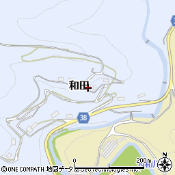 奈良県桜井市和田167-1周辺の地図