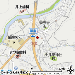 広島県広島市安佐北区安佐町飯室1665周辺の地図