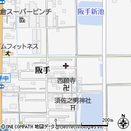 奈良県磯城郡田原本町阪手819-12周辺の地図