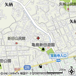 岡山県倉敷市連島町矢柄5871-4周辺の地図