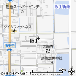 奈良県磯城郡田原本町阪手819-6周辺の地図