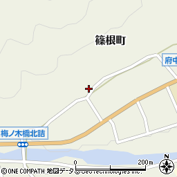 広島県府中市篠根町569周辺の地図