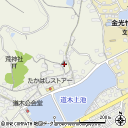 岡山県浅口市金光町占見新田3068-1周辺の地図