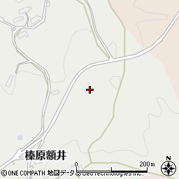 奈良県宇陀市榛原額井周辺の地図