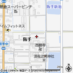 奈良県磯城郡田原本町阪手819-15周辺の地図