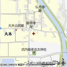 奈良県磯城郡田原本町大木204周辺の地図