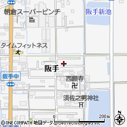 奈良県磯城郡田原本町阪手819-17周辺の地図