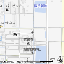 奈良県磯城郡田原本町阪手819-1周辺の地図