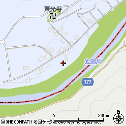 広島県山県郡安芸太田町穴693-2周辺の地図