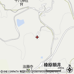 奈良県宇陀市榛原額井710周辺の地図