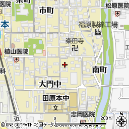 奈良県磯城郡田原本町45周辺の地図
