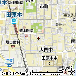 奈良県磯城郡田原本町93-3周辺の地図