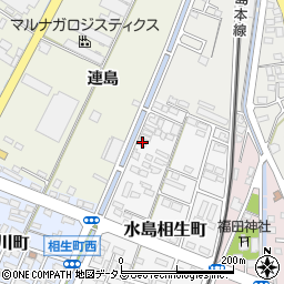 岡山県倉敷市水島相生町16-13周辺の地図