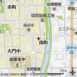 奈良県磯城郡田原本町418-1周辺の地図