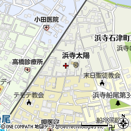 堺個人タクシー組合周辺の地図