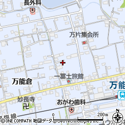 広島県福山市駅家町万能倉223周辺の地図