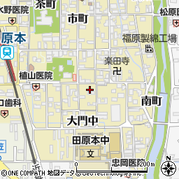 奈良県磯城郡田原本町61周辺の地図