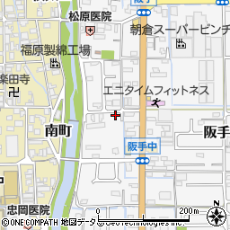 奈良県磯城郡田原本町阪手562-3周辺の地図