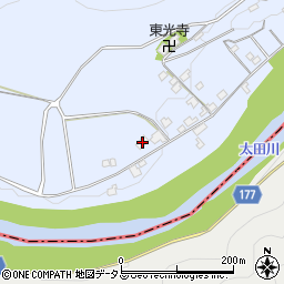 広島県山県郡安芸太田町穴740周辺の地図