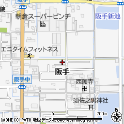 奈良県磯城郡田原本町阪手710周辺の地図