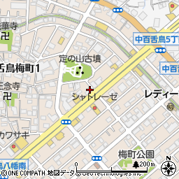 三井住友銀行百舌鳥梅町 ＡＴＭ周辺の地図
