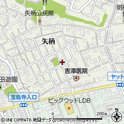 岡山県倉敷市連島町矢柄6189-3周辺の地図