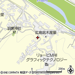広島県府中市栗柄町1396周辺の地図