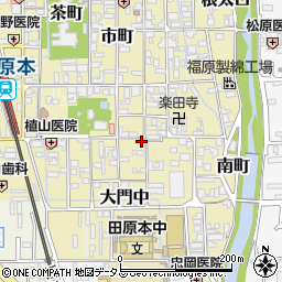 奈良県磯城郡田原本町62周辺の地図