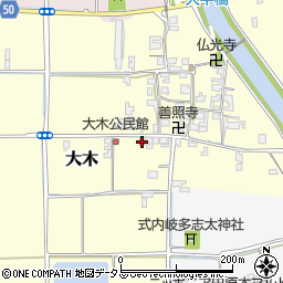 奈良県磯城郡田原本町大木193周辺の地図