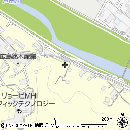 広島県府中市栗柄町322周辺の地図