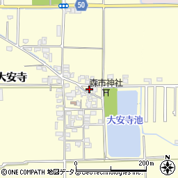 奈良県磯城郡田原本町大安寺18周辺の地図