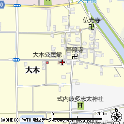 奈良県磯城郡田原本町大木192周辺の地図