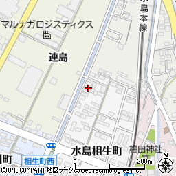 岡山県倉敷市水島相生町16-16周辺の地図