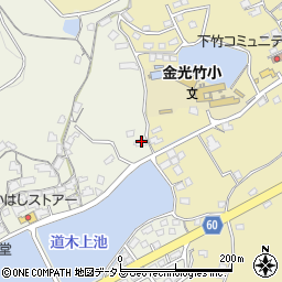 岡山県浅口市金光町占見新田3167周辺の地図
