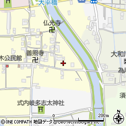 奈良県磯城郡田原本町大木256周辺の地図