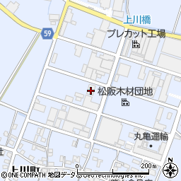 田辺商事株式会社　松阪営業所周辺の地図