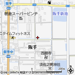 奈良県磯城郡田原本町阪手824周辺の地図