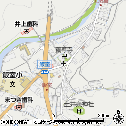 広島県広島市安佐北区安佐町飯室1478周辺の地図