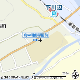 広島県府中市篠根町671周辺の地図