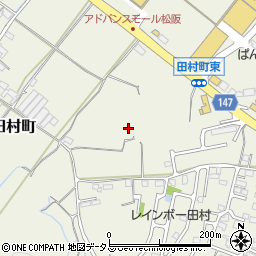 三重県松阪市田村町75周辺の地図