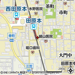 奈良県磯城郡田原本町174-6周辺の地図