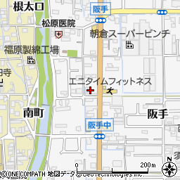 奈良県磯城郡田原本町阪手662周辺の地図