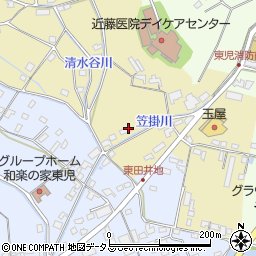 岡山県玉野市東田井地1417周辺の地図
