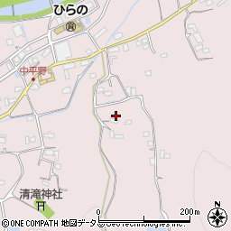 広島県福山市神辺町平野周辺の地図