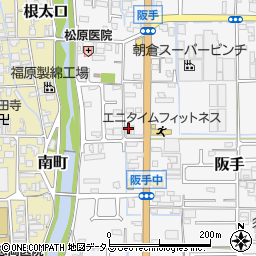奈良県磯城郡田原本町阪手662-2周辺の地図