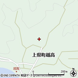 長崎県対馬市上県町越高280周辺の地図