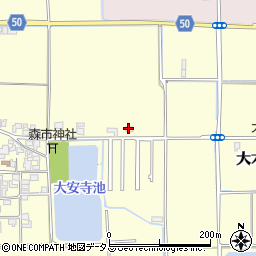 奈良県磯城郡田原本町大木329周辺の地図