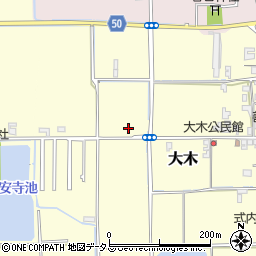 奈良県磯城郡田原本町大木327周辺の地図