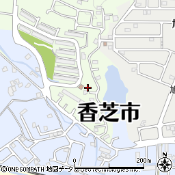 奈良県香芝市上中1180-120周辺の地図